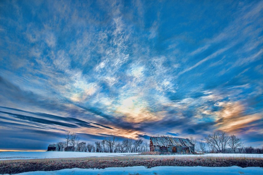 La Glace Homestead on a Hill 2