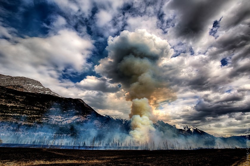 Controlled Burn - Jasper, Alberta - Canada 1