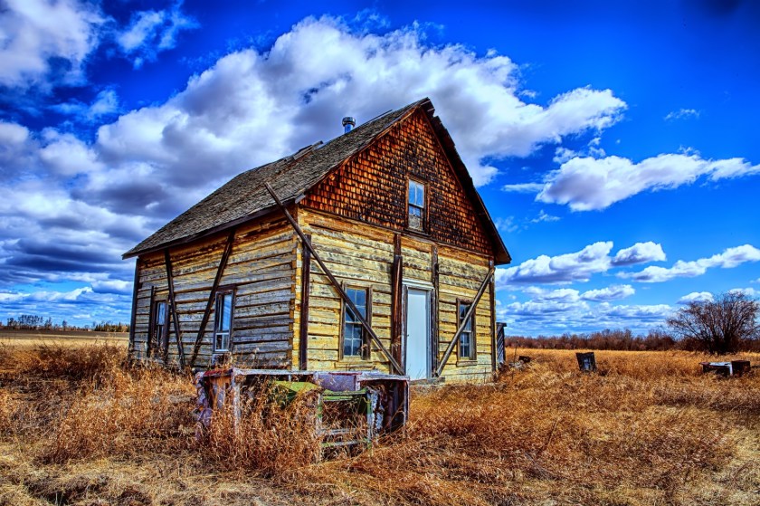 Gull Lake Homestead - Up Close, Fort Vermilion, Alberta Canada 1