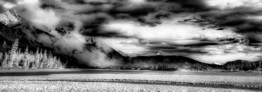 Infrared - Jasper National Park, Canada