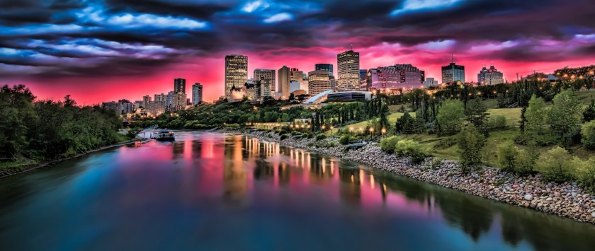 Edmonton Skyline - Edmonton, Alberta Canada 1