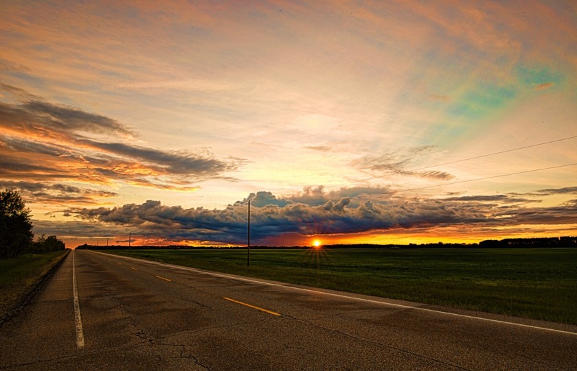 Sunset - Warrensville, Alberta Canada 1