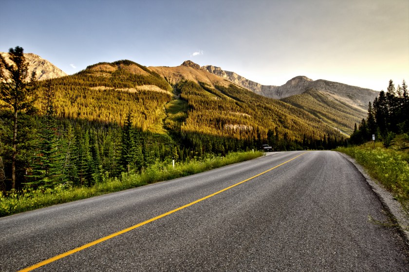 Sunshine Ski Resort Road - Banff, Alberta - Canada