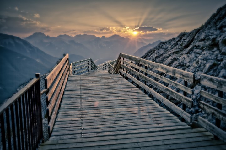 Gondola Sunset - Banff, Alberta - Canada i