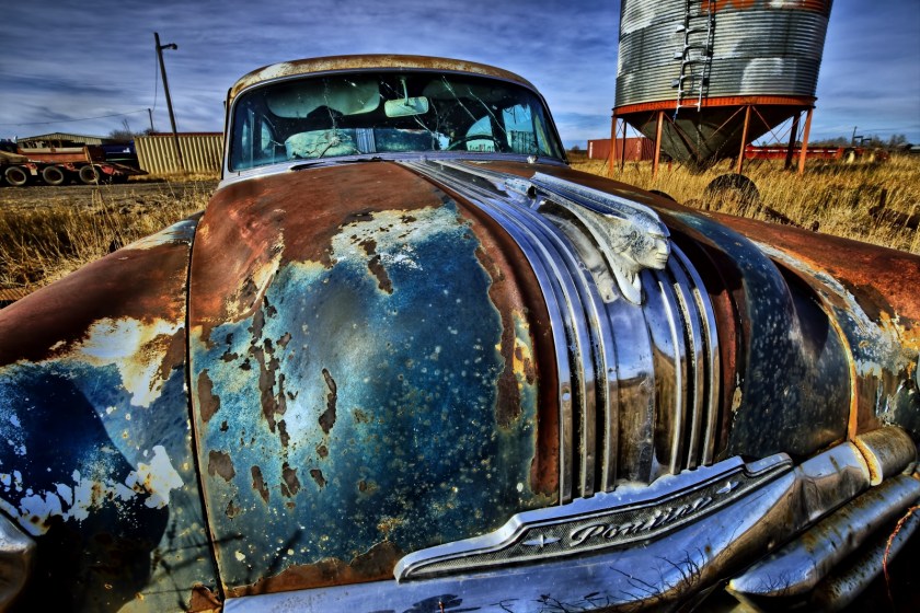 Hood, Pontiac Pathfinder - Manning, Ab - Canada i