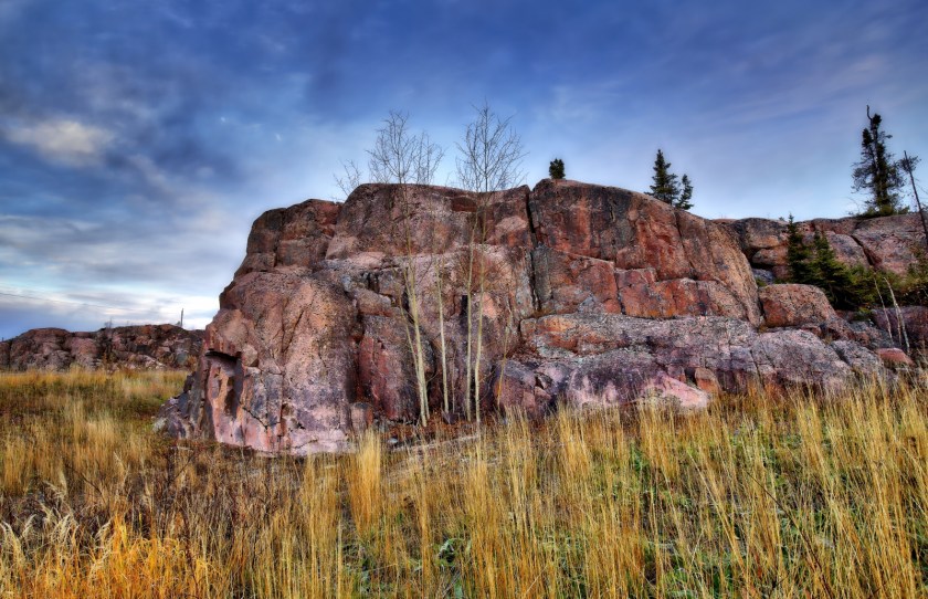 Rock Terrain - Yellowknife, NT - Canada iv