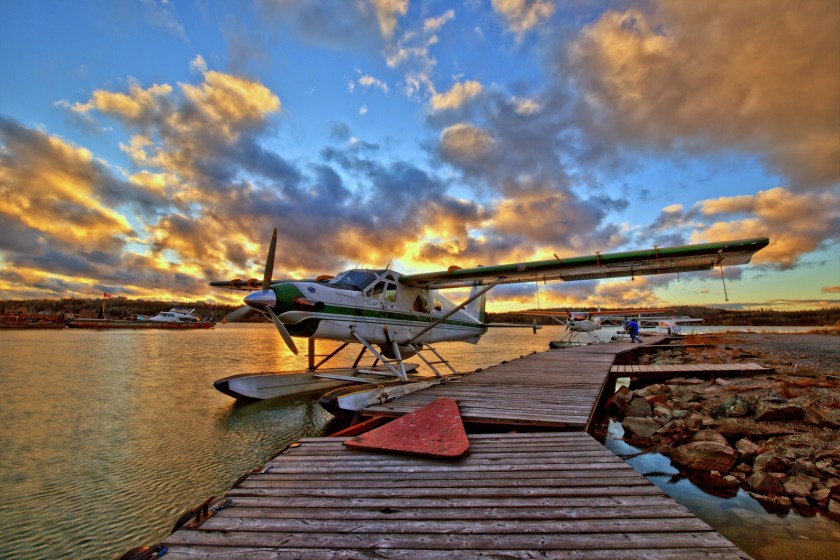 Yellowknife Float Planes - The Narrows, Yellowknife WW Photo Walk - 3 Oct 2015