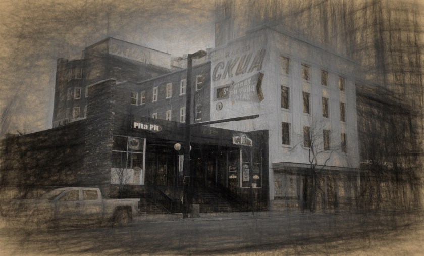 CKUA Signage - Jasper Avenue, Edmonton, Ab - Canada 3