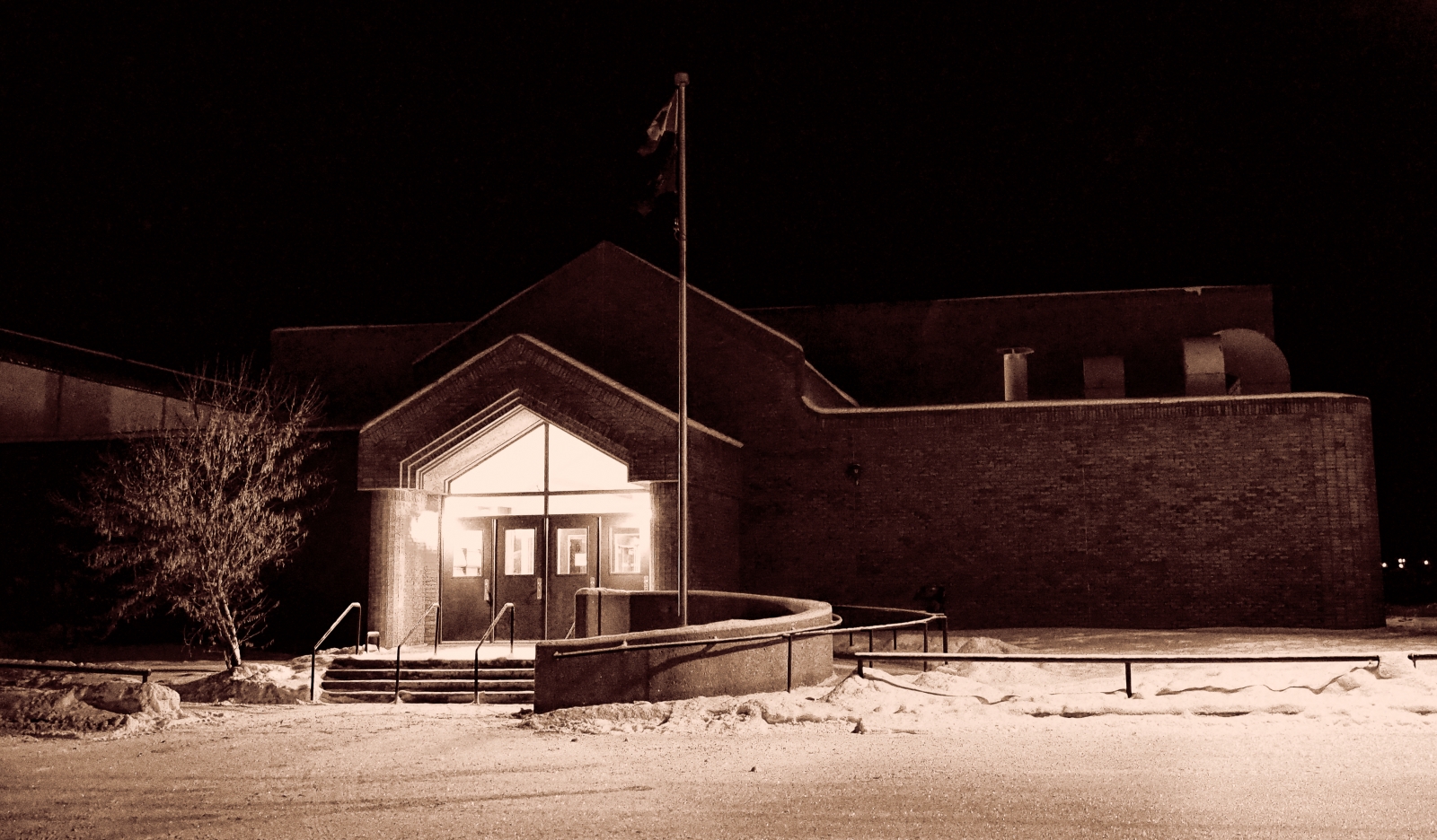 High Level Public School - Gym Entrance