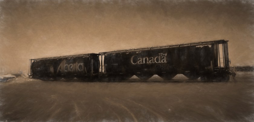 Grain Car Tattoo - High Level, Ab - Canada 7a
