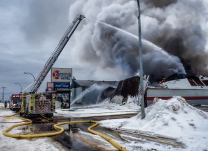 Hotel Fire - High Level, Ab Canada