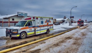 Hotel Fire - High Level, Ab Canada