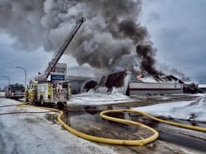 Hotel Fire - High Level, Ab Canada