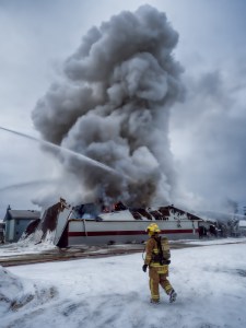 Hotel Fire - High Level, Ab Canada