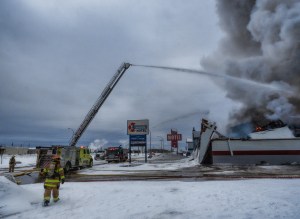 Hotel Fire - High Level, Ab Canada