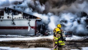 Hotel Fire - High Level, Ab Canada