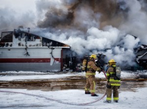 Hotel Fire - High Level, Ab Canada