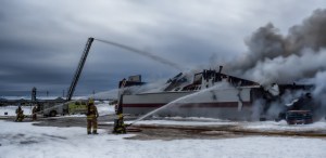 Hotel Fire - High Level, Ab Canada