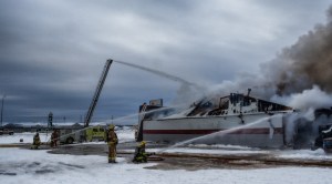 Hotel Fire - High Level, Ab Canada