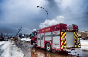 Hotel Fire - High Level, Ab Canada