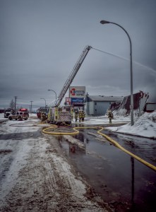 Hotel Fire - High Level, Ab Canada