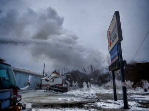 Hotel Fire - High Level, Ab Canada