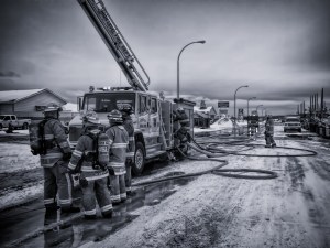 Hotel Fire - High Level, Ab Canada