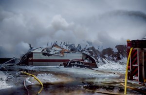 Hotel Fire - High Level, Ab Canada