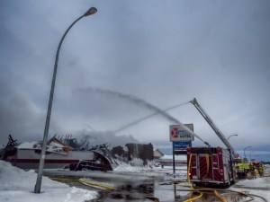 Hotel Fire - High Level, Ab Canada