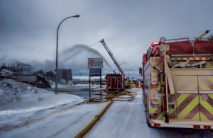 Hotel Fire - High Level, Ab Canada