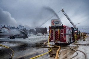 Hotel Fire - High Level, Ab Canada