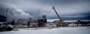 Hotel Fire - High Level, Ab Canada