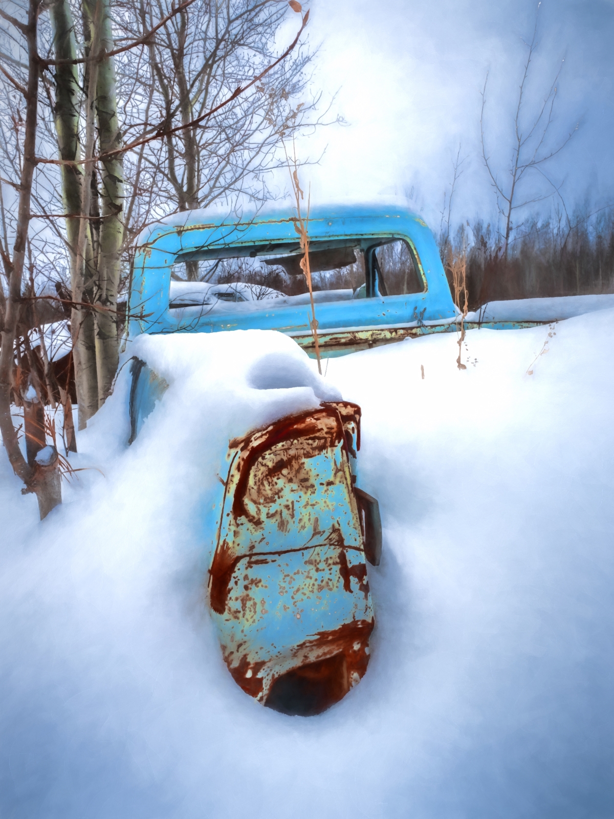 Aquamarine Ford F-150 - Tompkin's Landing, Ab Canada 1