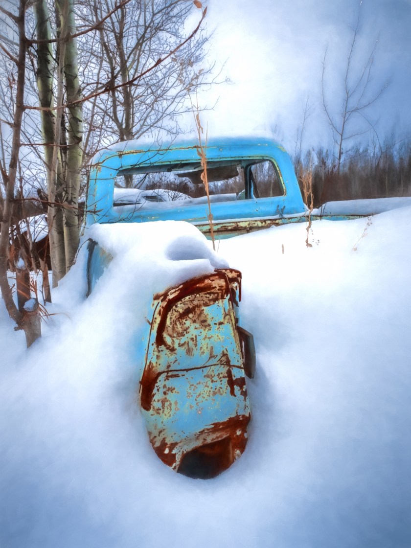 Aquamarine Ford F-150 - Tompkin's Landing, Ab Canada 1