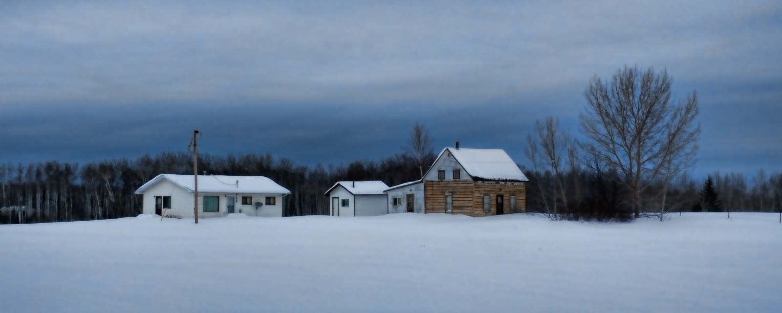 Buttertown Buildings - Fort Vermilion, Ab Canada