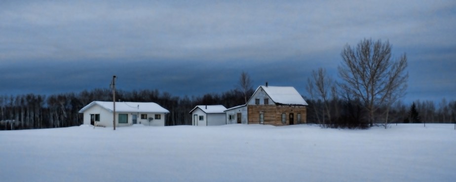 Buttertown Buildings - Fort Vermilion, Ab Canada