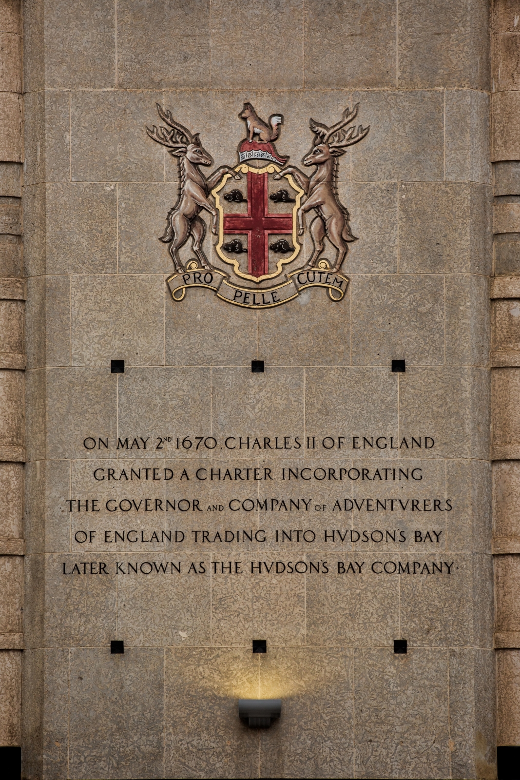 Hudson's Bay Company Crest - Edmonton, Ab Canada 1