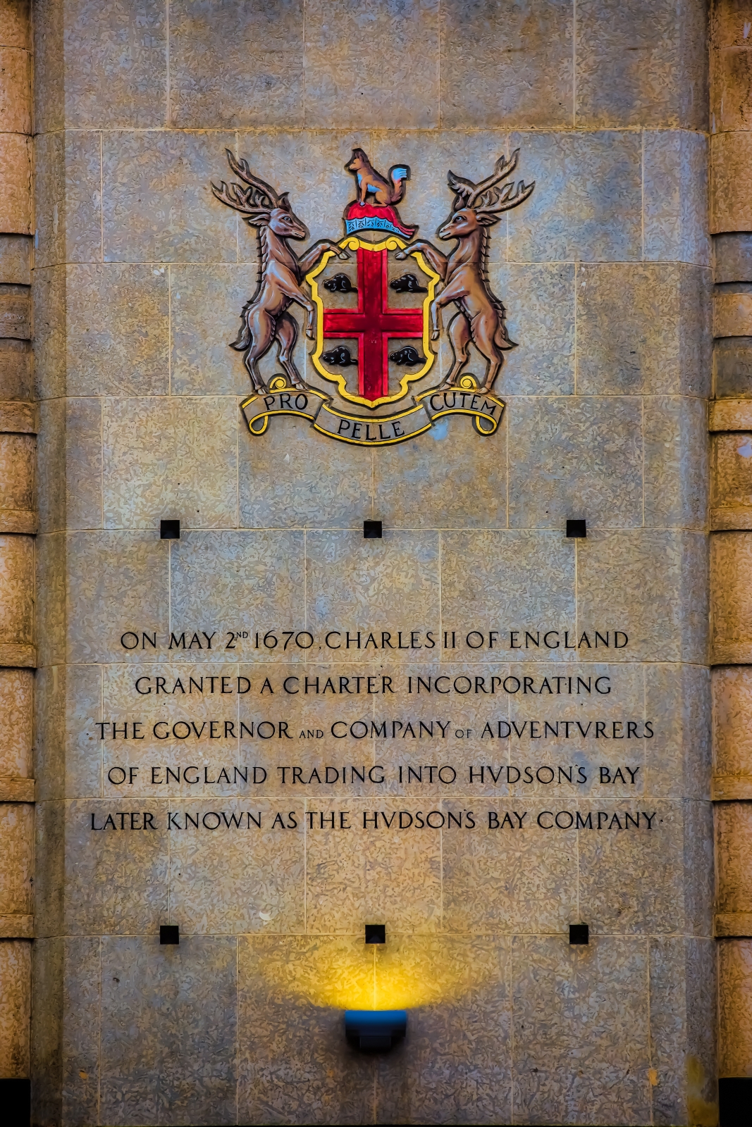 Hudson's Bay Company Crest - Edmonton, Ab Canada 2