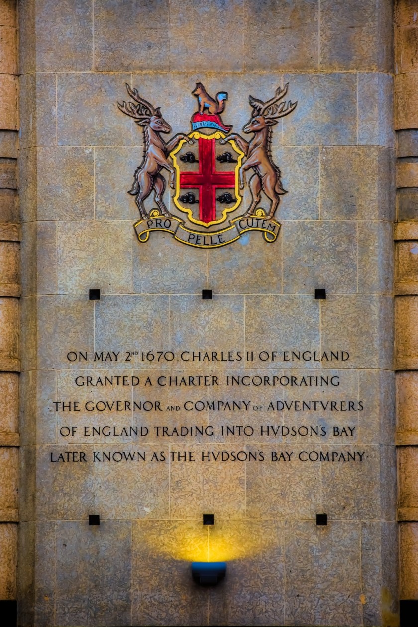 Hudson's Bay Company Crest - Edmonton, Ab Canada 2