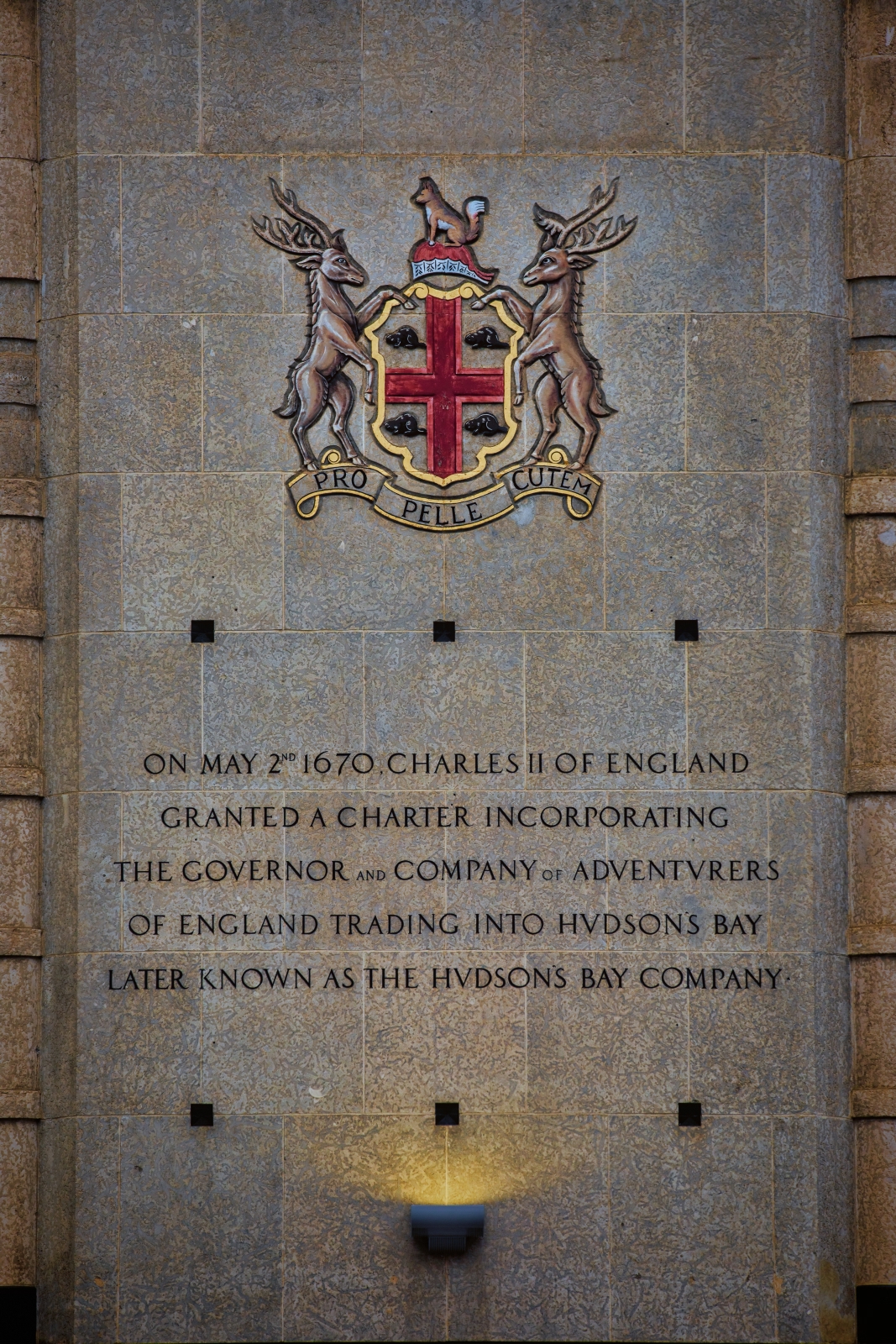 Hudson's Bay Company Crest - Edmonton, Ab Canada 3