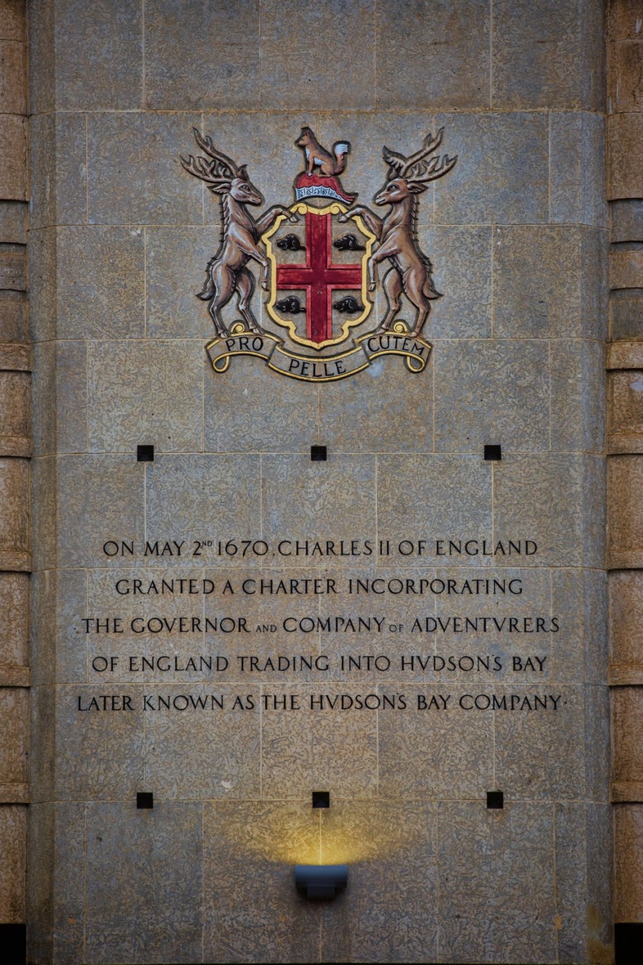 Hudson's Bay Company Crest - Edmonton, Ab Canada 3