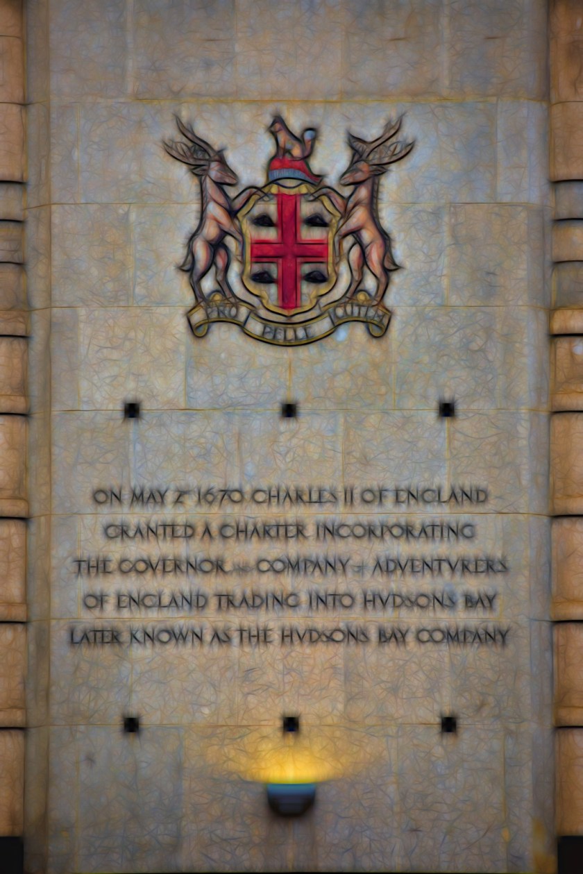 Hudson's Bay Company Crest - Edmonton, Ab Canada 4