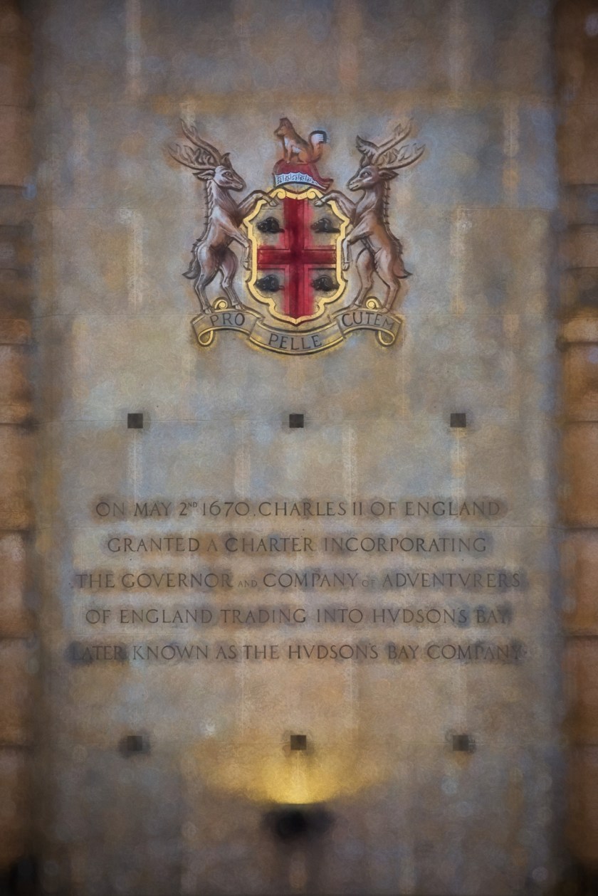 Hudson's Bay Company Crest - Edmonton, Ab Canada 5