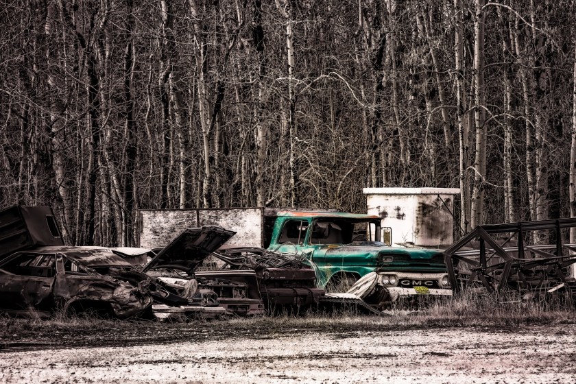 Rusting Relic - GMC - Nampa, Alberta