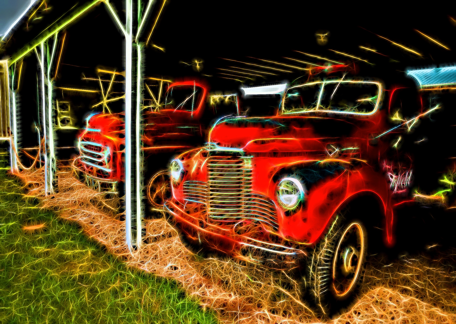 Grain Trucks - Rimbey, Alberta 4