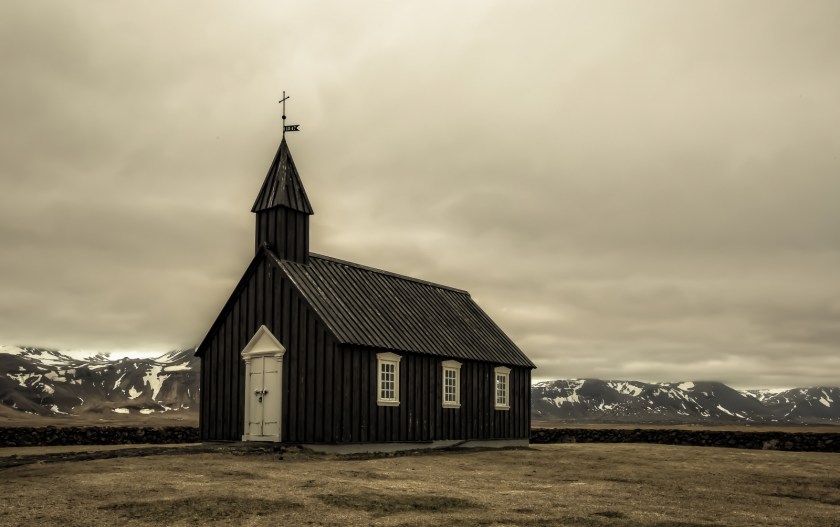 Black Church at Buðir, Iceland - 1