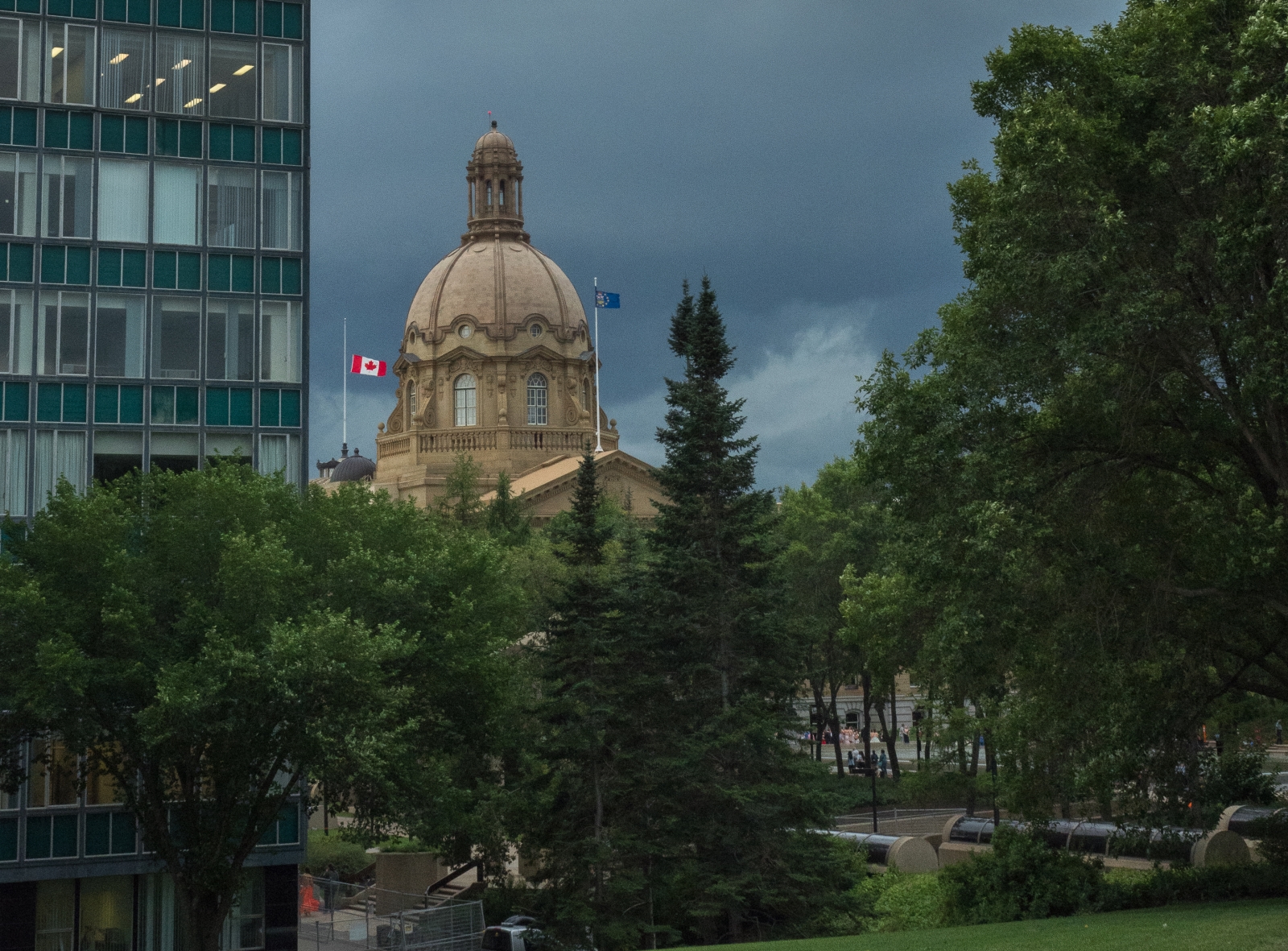 MIrrored Building - Edmonton, Alberta 1