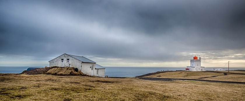 Lighthouse at Dyrhólaey Arch, Iceland 1