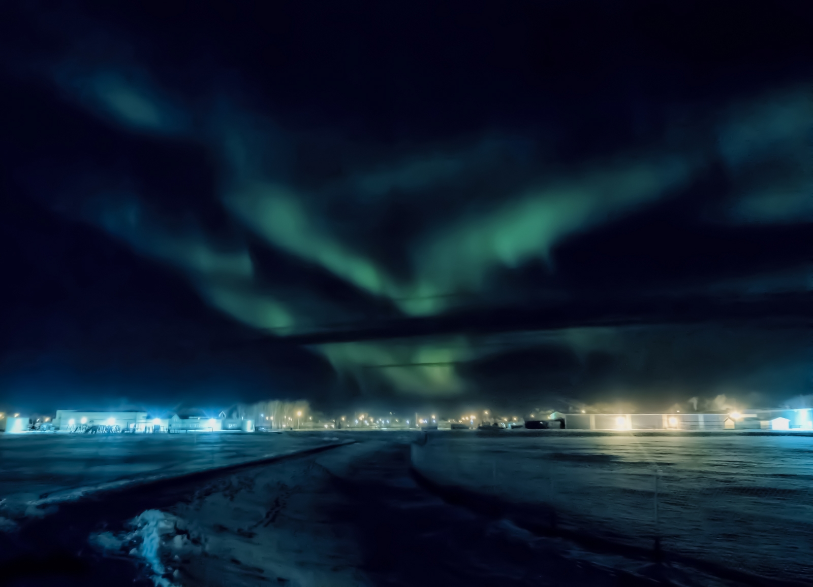 Northern Lights - Aurora Borealis, High Level, Alberta 1