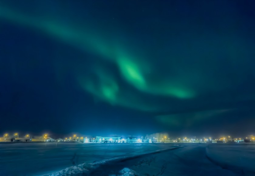 Northern Lights - Aurora Borealis, High Level, Alberta 3